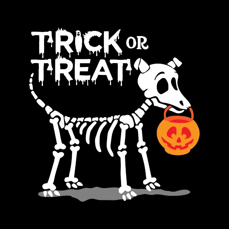 Süßes oder Saures Halloween Hund