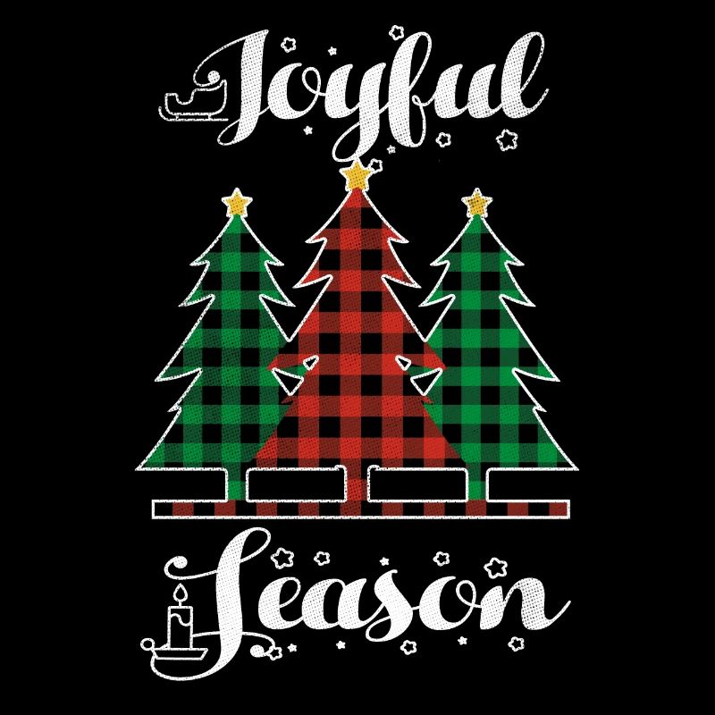Éléments de Noël Saison joyeuse Plaid Noël