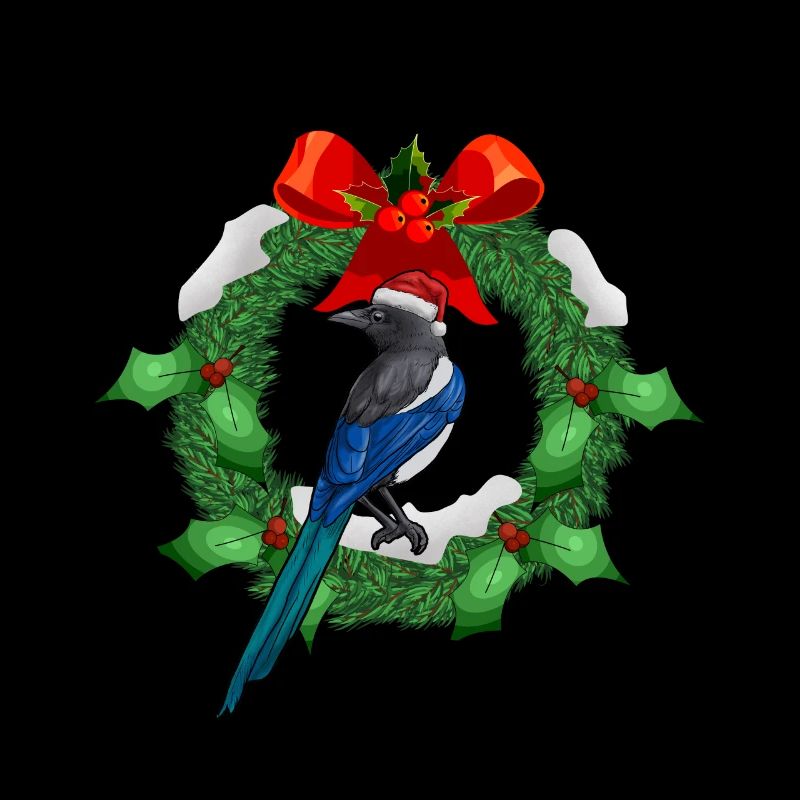 Parfait drôle mignon Magpie Bird Design