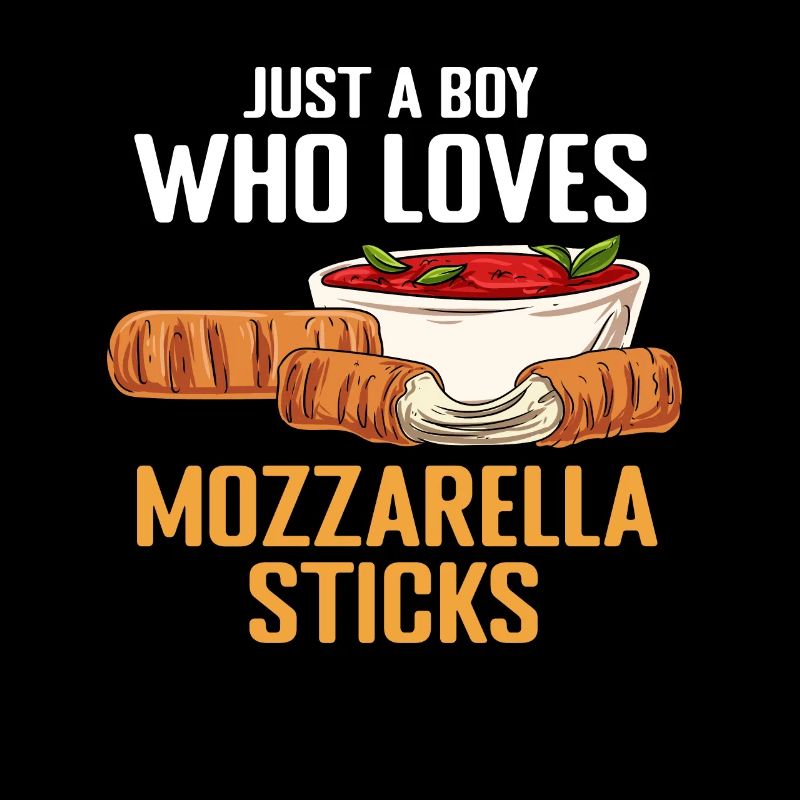 Just a boy who loves mozzarella sticks