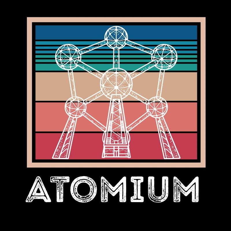 Atom Atomium Atomkern Physiker Wissenschaft Physik