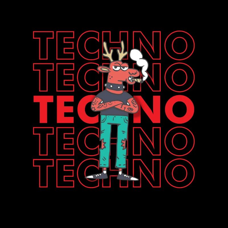 Punk Rock Techno Merry Christmas Punks Grumpy