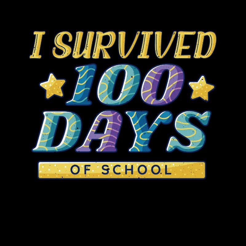 Kunststudent überlebte 100. Tag 100 Tag der Schule