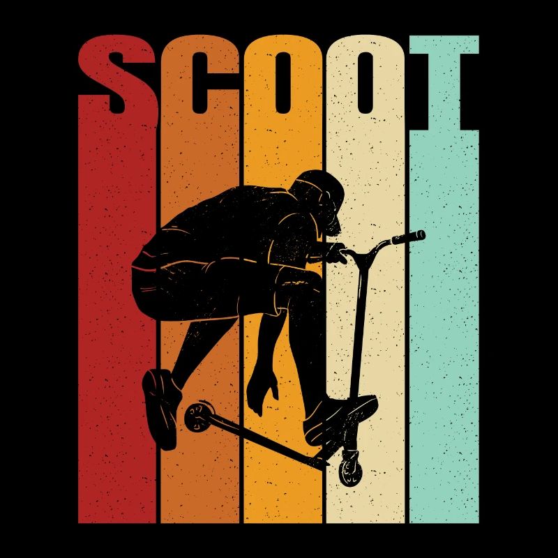 Scooter Roller Tretroller Geschenk