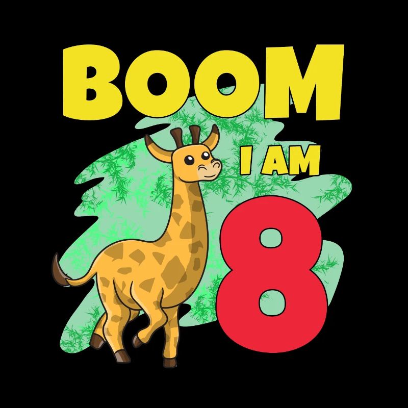 8th birthday giraffe