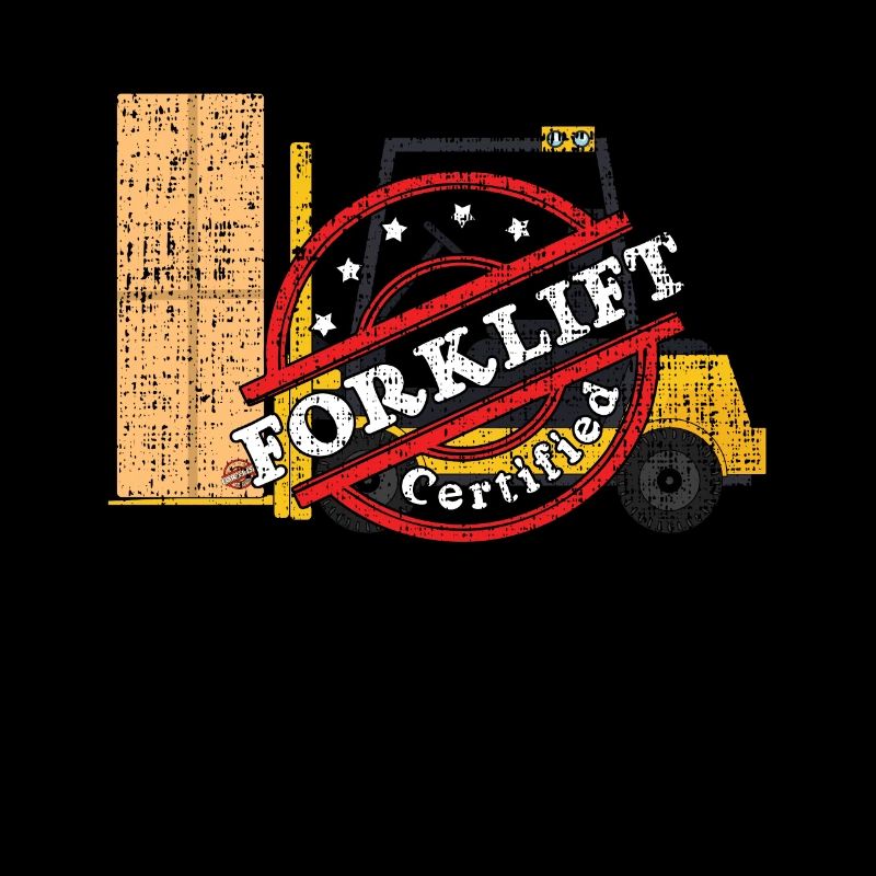 Forklift Operator Driver Trucker Forklift