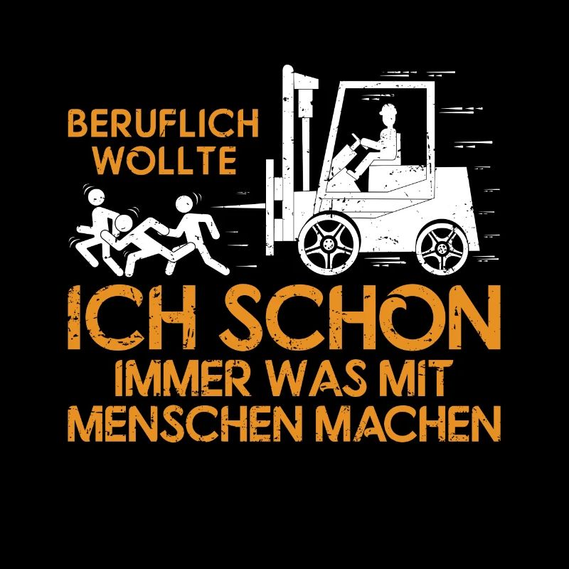 Funny Forklift Driver Truck Operator Forklift