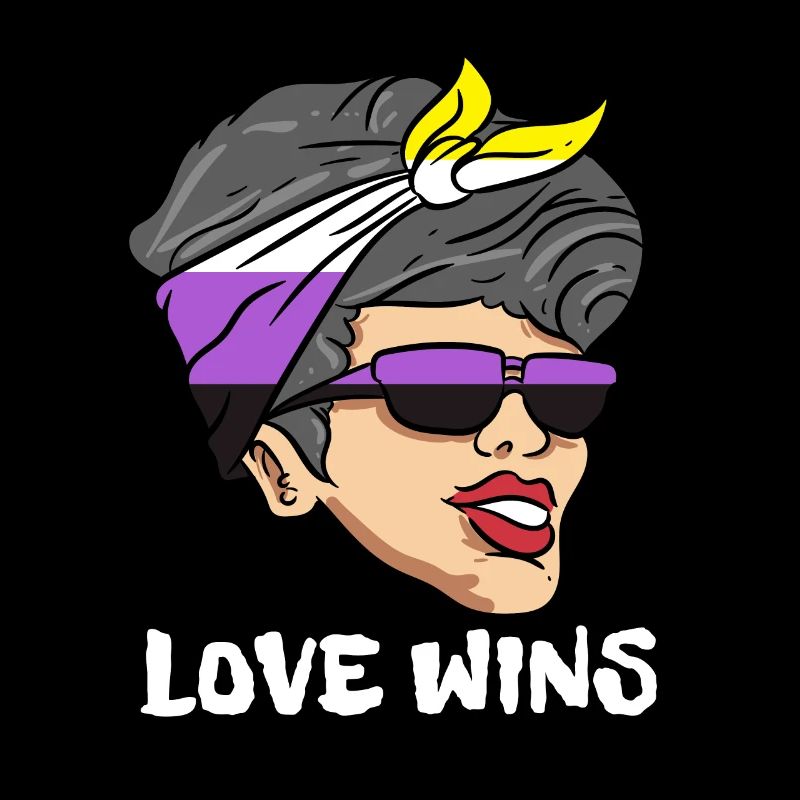 Non Binary Gender Flagge Geschenk