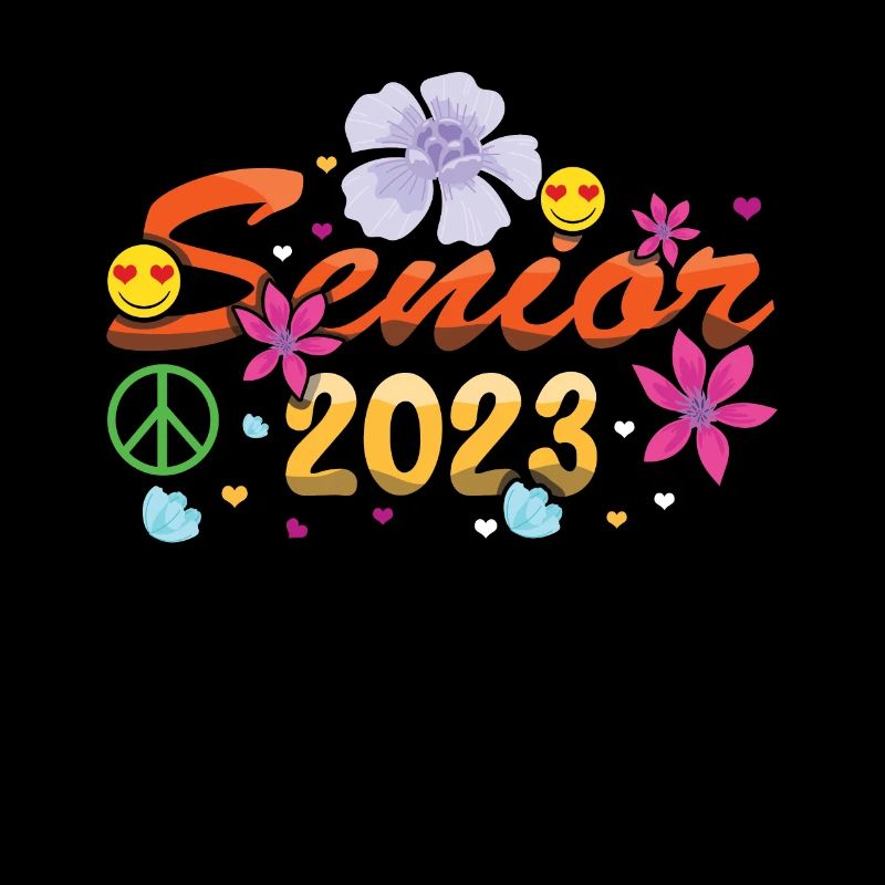 Groovy Bye School Abschluss Absolvent Senior 2023