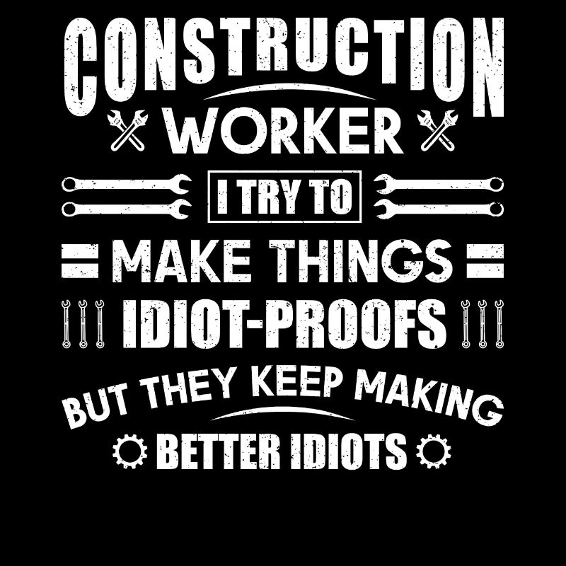 Conception de construction pour hommes Papa Ouvrier de la construction