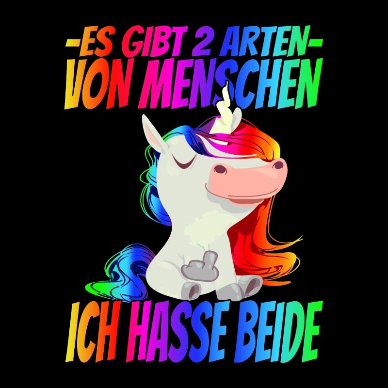Es gibt 2 Arten Menschen Ich Hasse beide