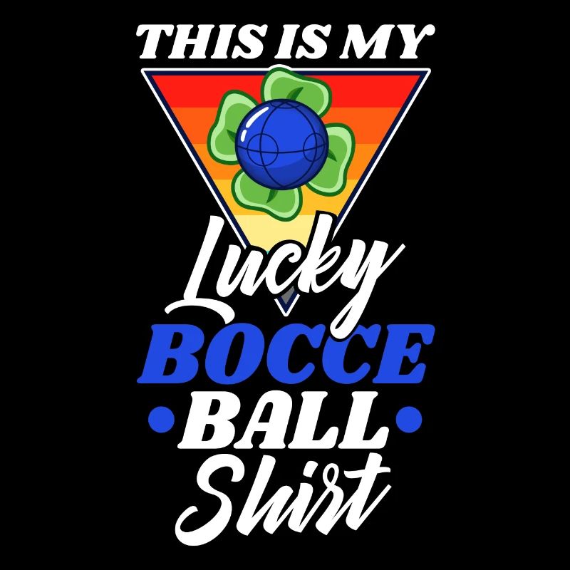 This is my Lucky Bocce ball