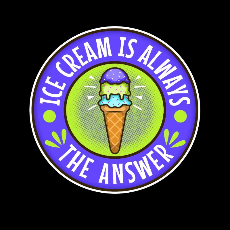 Ice cream is always the answer