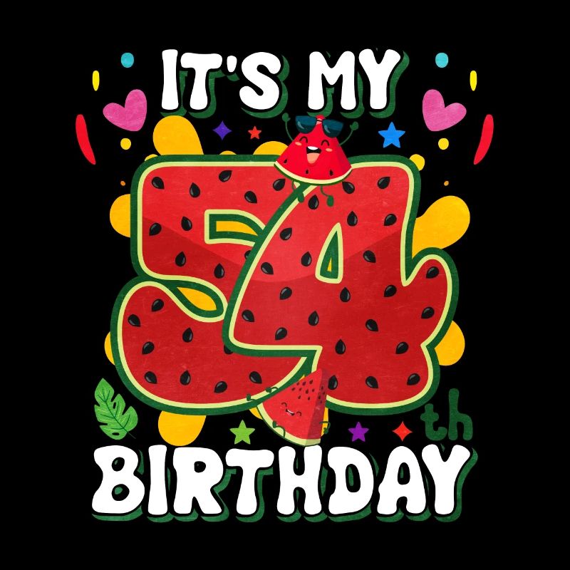 54e anniversaire Pastèque