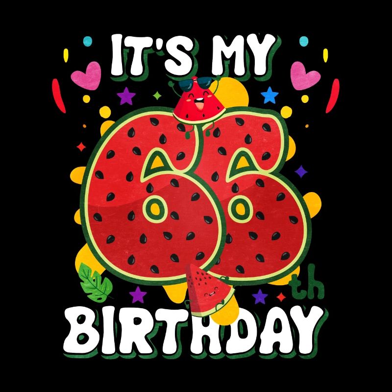 66e anniversaire Pastèque