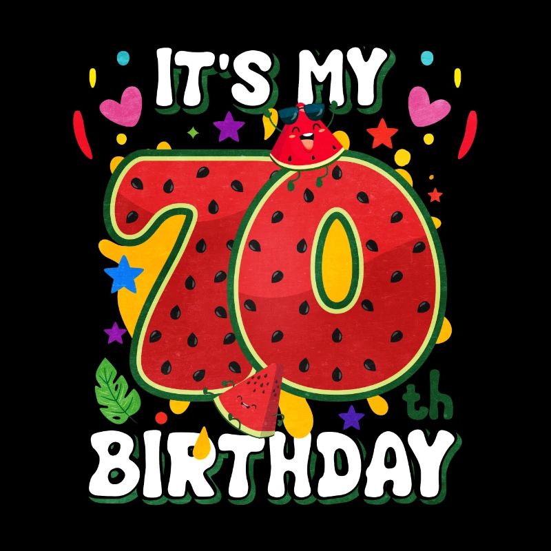 70e anniversaire de la pastèque