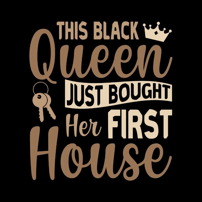 This Black Queen bought her first Home -