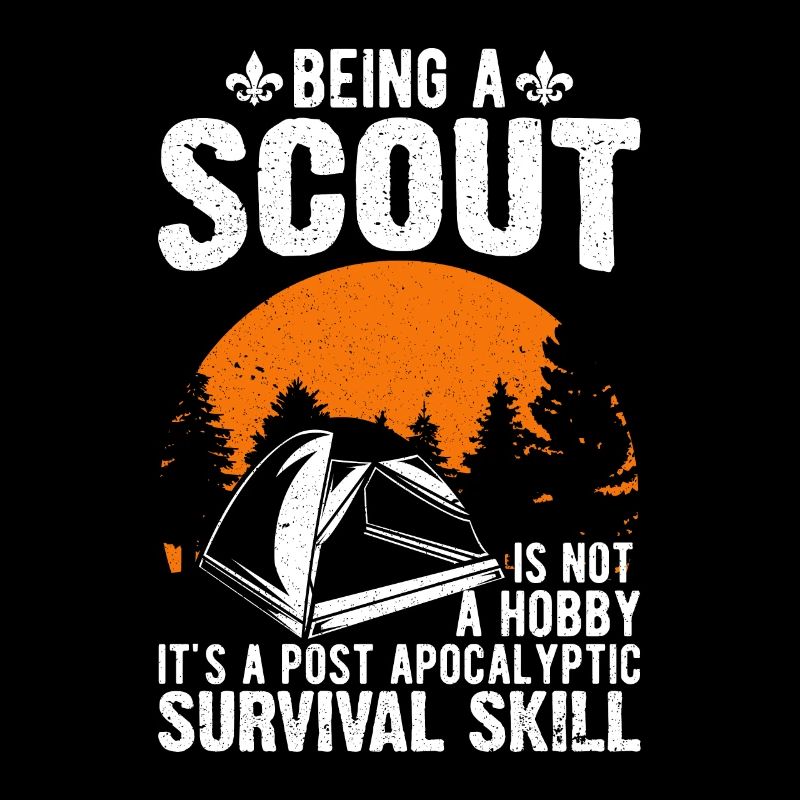 Being a Scout is not a hobby Scout gift
