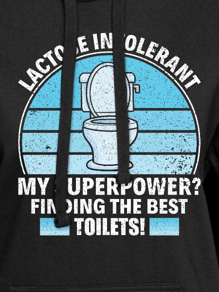 Lactose intolerant toilets - intolerance