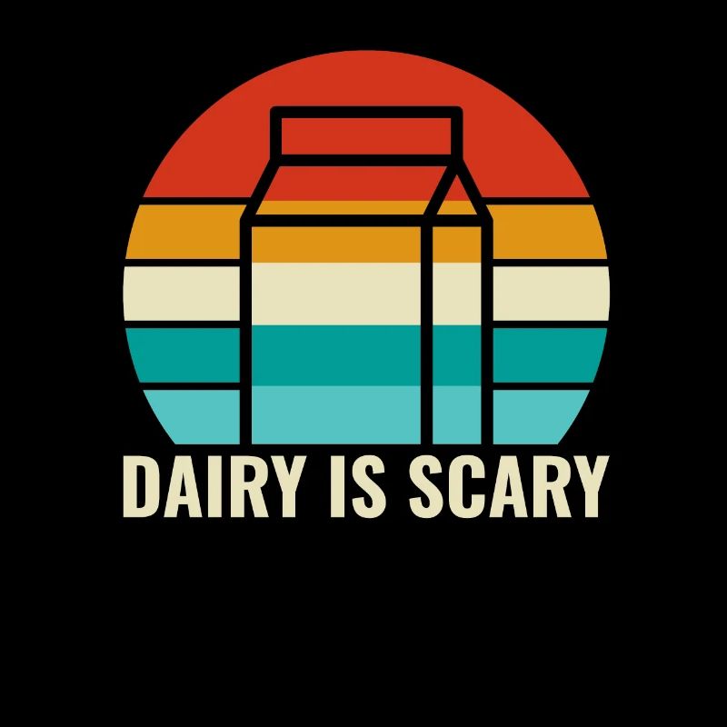 Dairy is Scary - Intolerance Milk Cheese