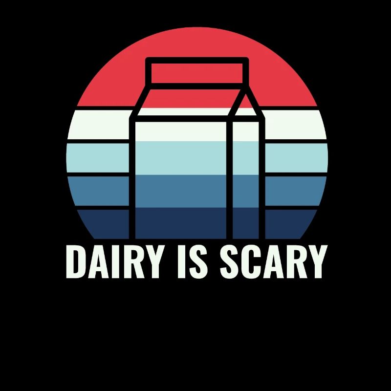 Dairy is Scary - Intolerance Milk Cheese