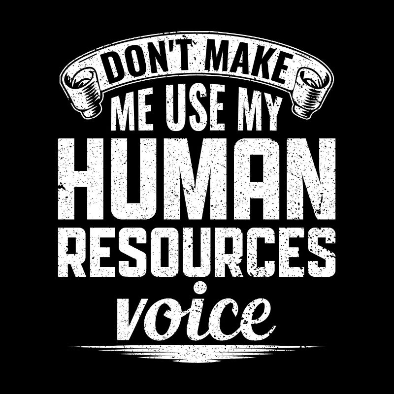 Ne me faites pas utiliser ma voix en ressources humaines - RH
