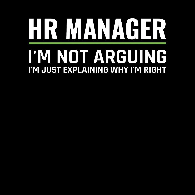 HR Manager Not Arguing Just Explaining - HR