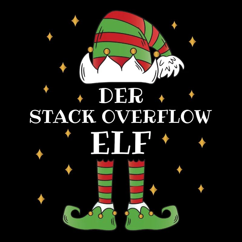 Der Stack Overflow Elf - Familien Weihnachtsoutfit