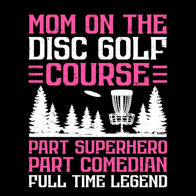 Disc Golf Player Disc Golfer Frisbee Player Par Pu