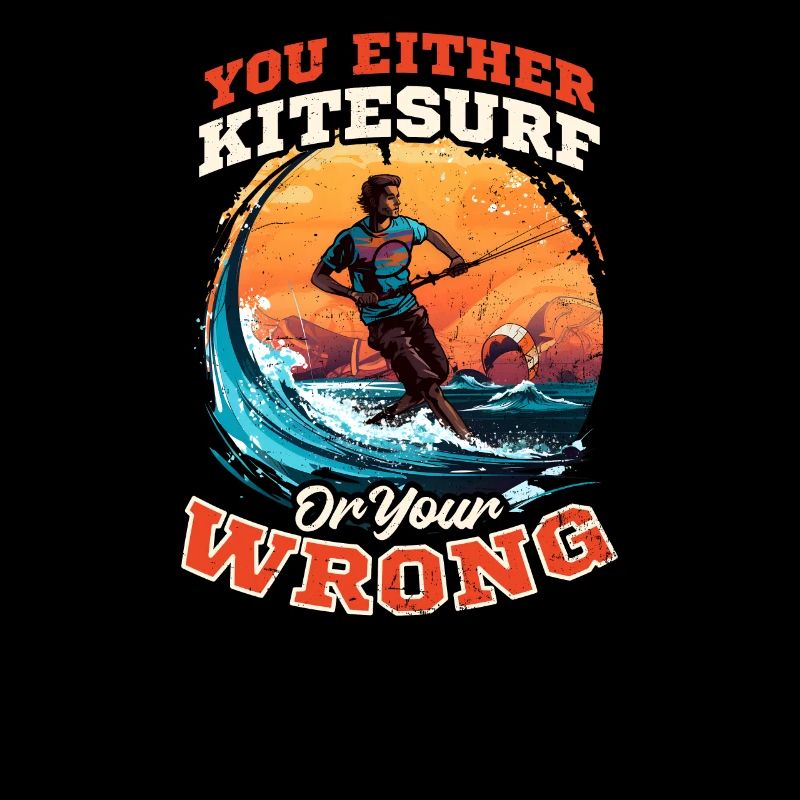 Kitesurfen Entweder Kitesurfen oder falsch