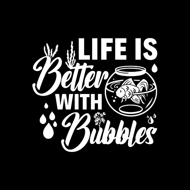 Life is better with Bubbles - Aquascaping Aquarium