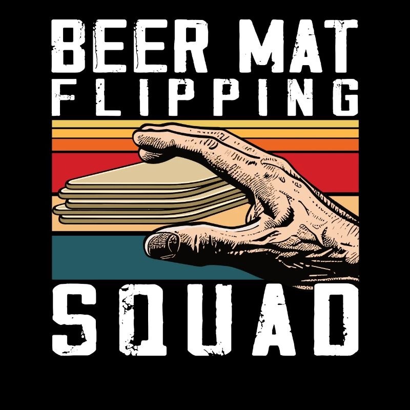 Coasters Flip Game Beer