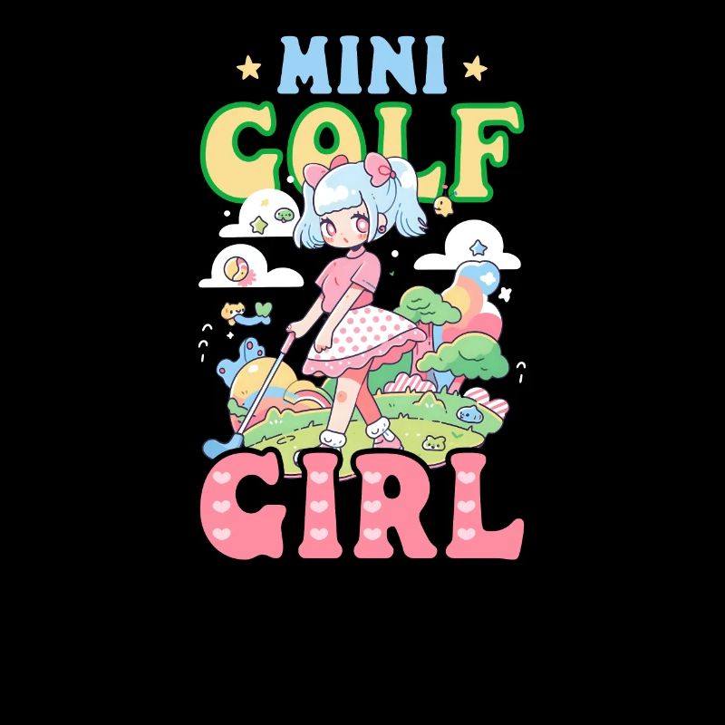 Fille de golf