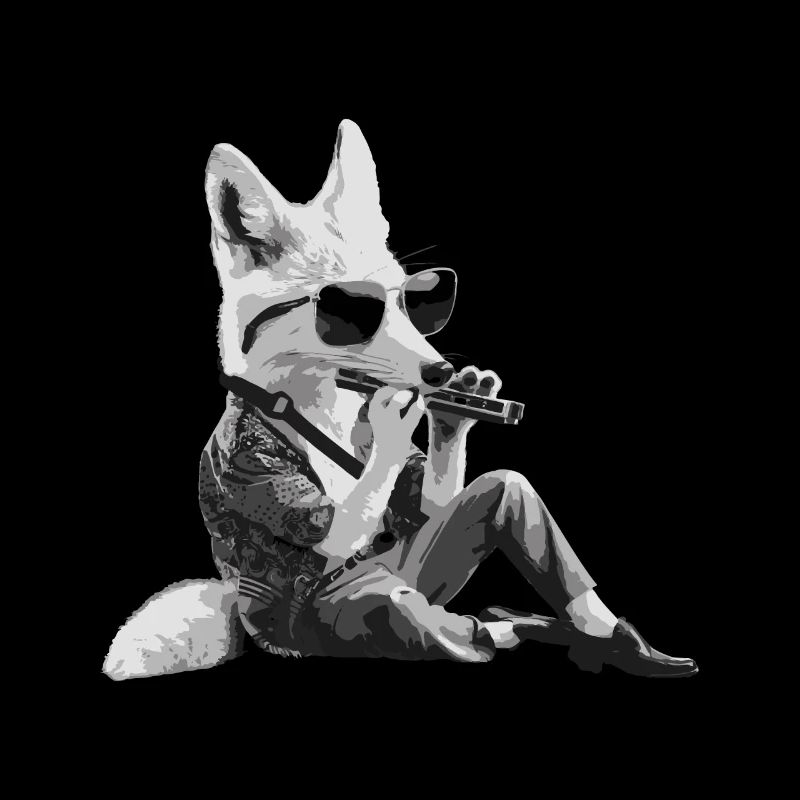 Cadeau de jeu d’harmonica Fox