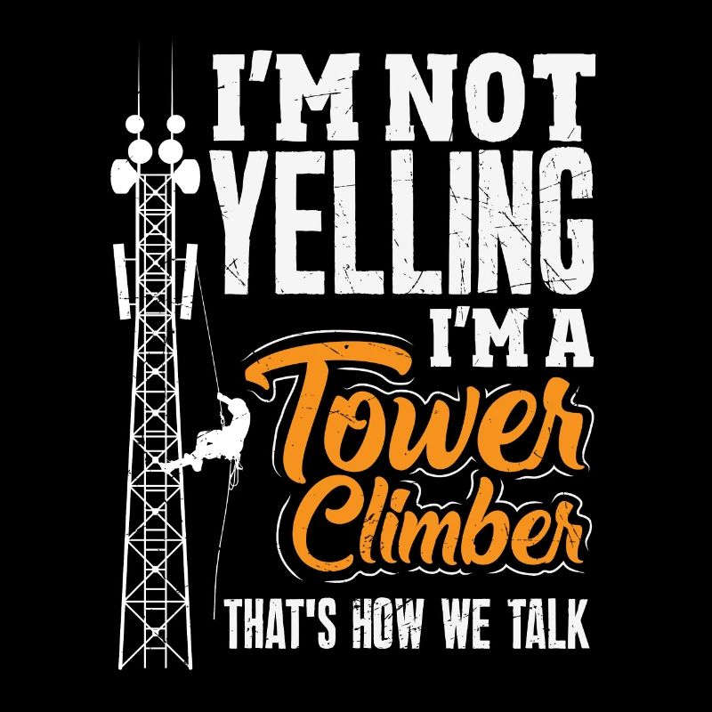 Turmkletterer-techniker Turmarbeiter