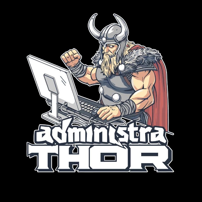 Viking Databaseadministra-thor Nerdy