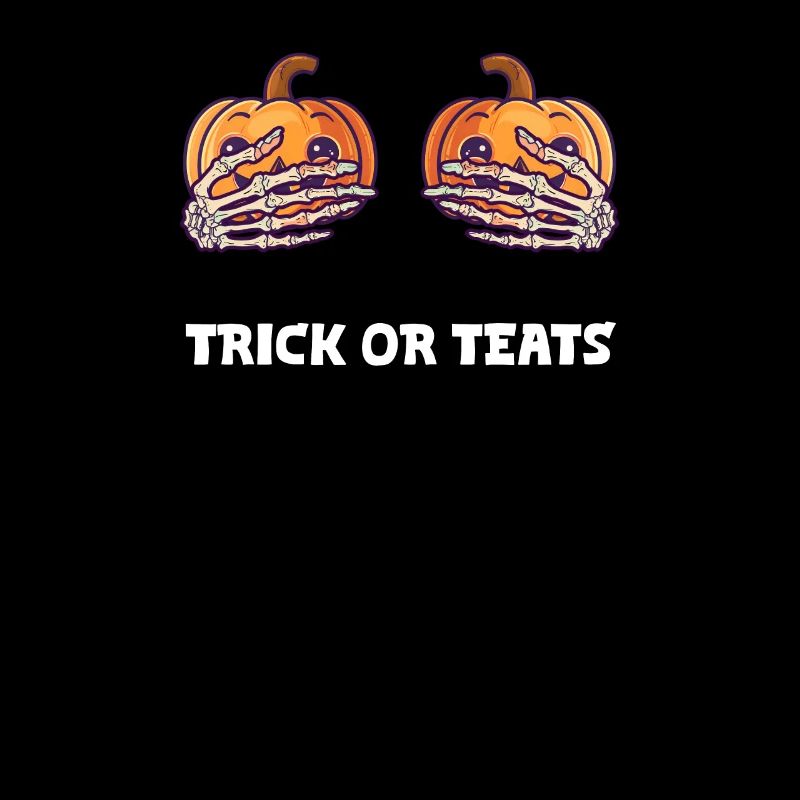 Halloween Brusttrick oder Zitzen