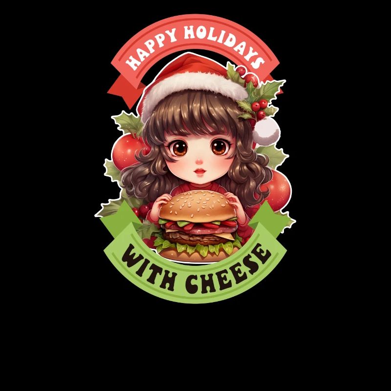 Burger de Noël au fromage