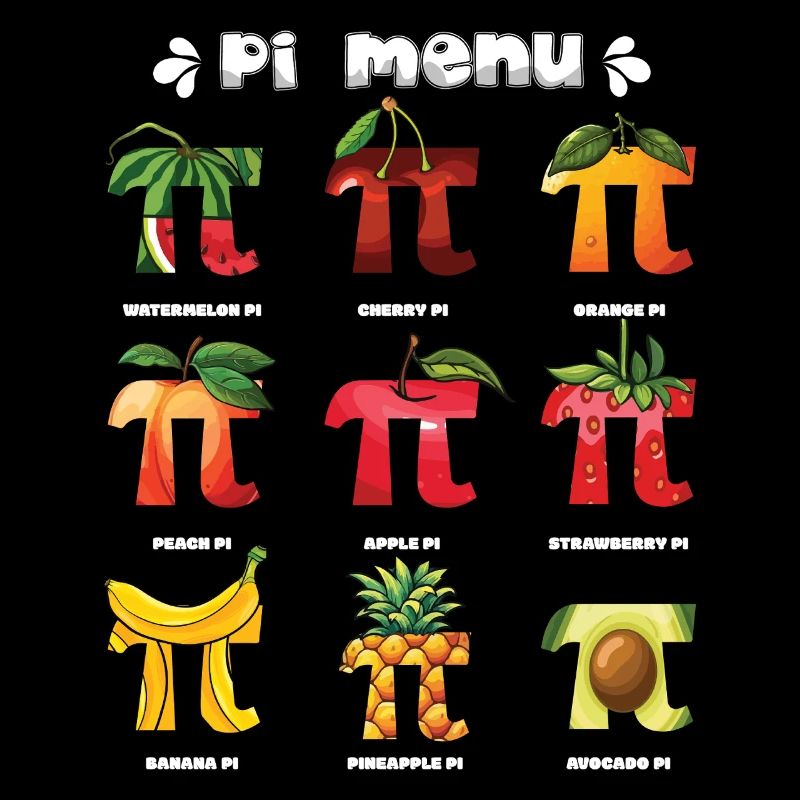 Pi Menu Fruit Friends Pi Day Fun
