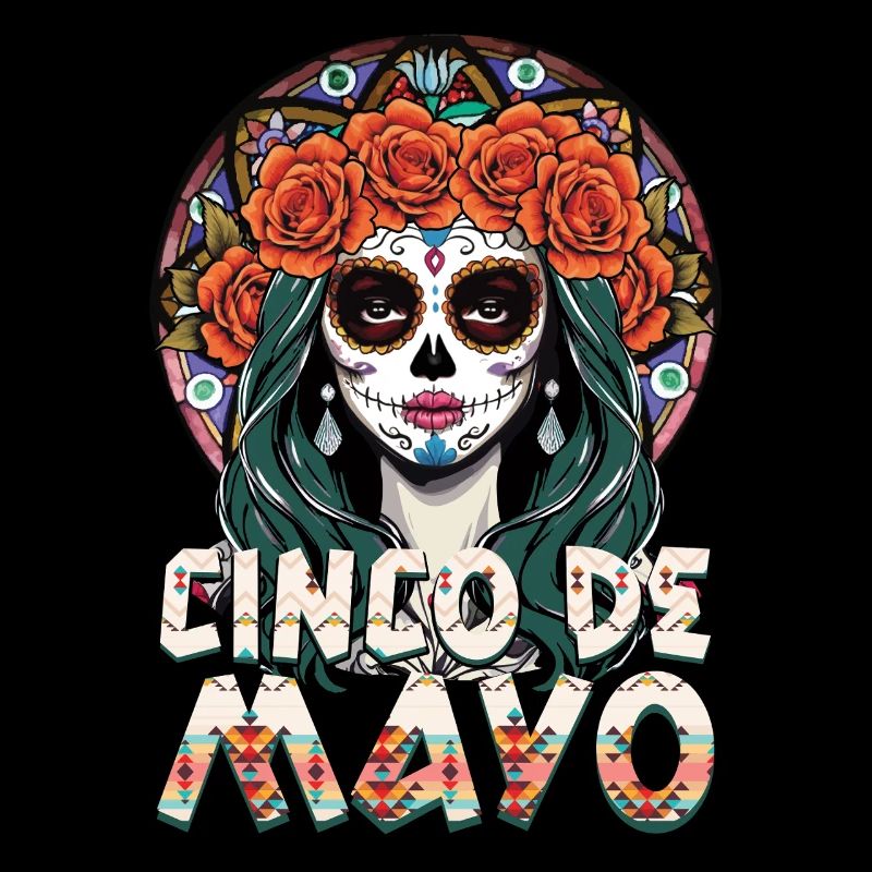 Cinco De Mayo Lebendige Kunst Mexiko Feier