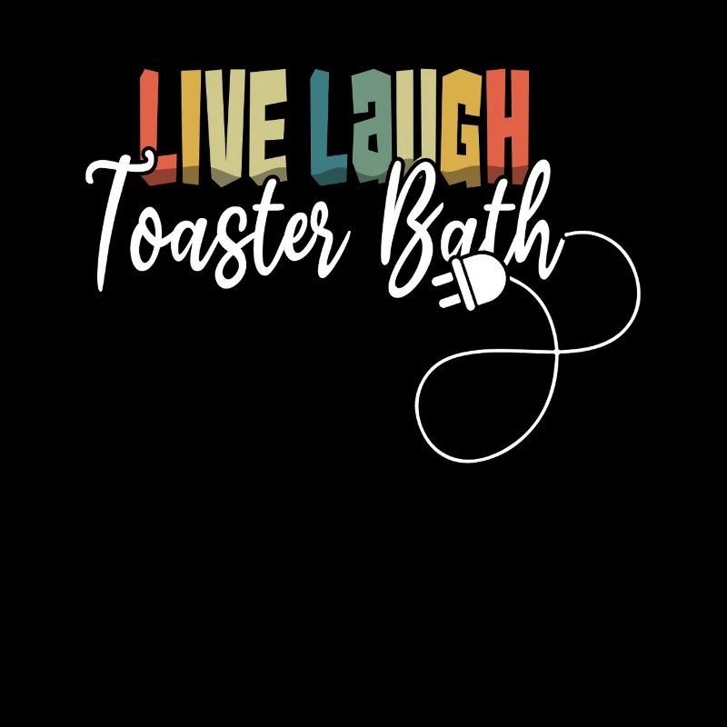 Live Lachen Toaster Bad Meme Lustig Retro