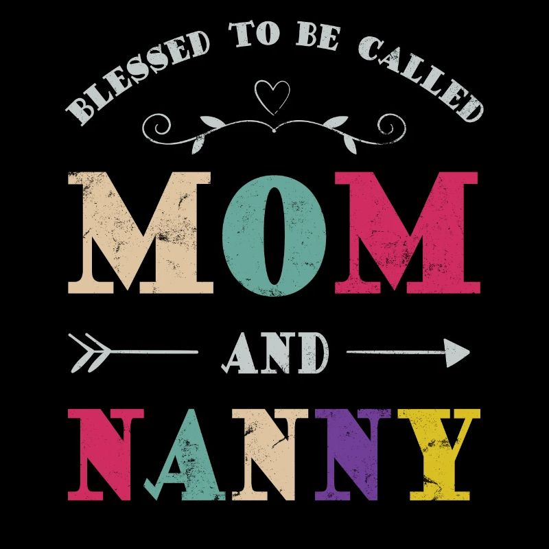 Gesegnet, Mutter Und Kindermädchen Für Großmutter