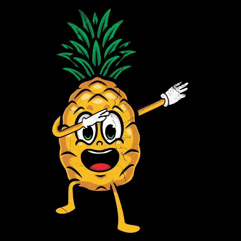 Dabbing pineapple design For beach lovers