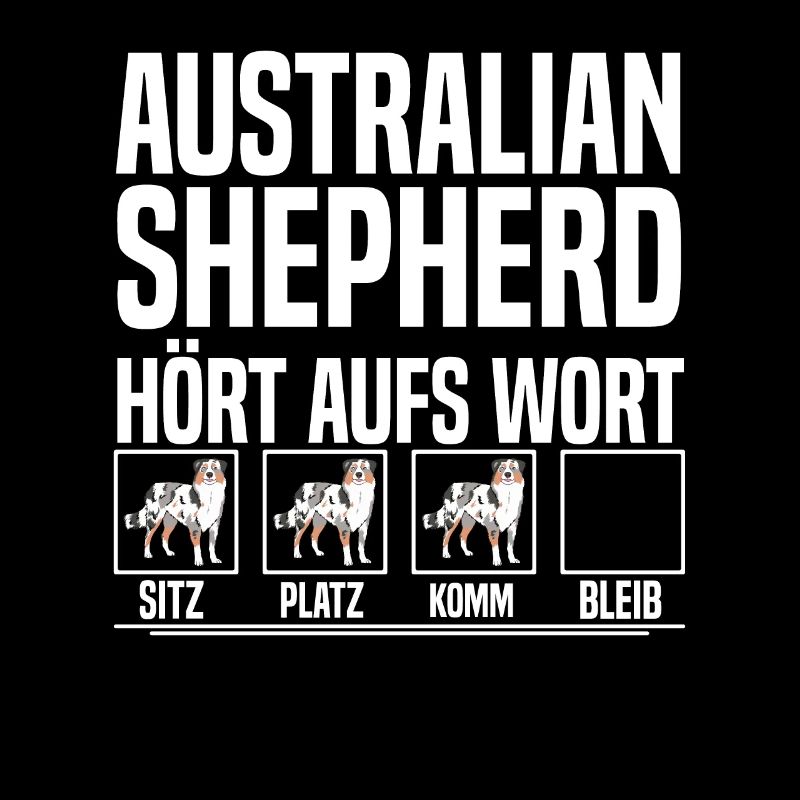 Australian Shepherd Hört aufs wort