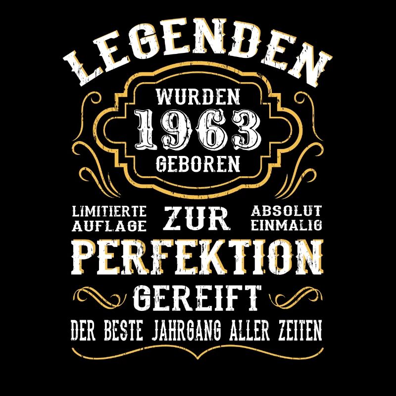1963 Die Geburt einer Legende Geburtstag Geschenk