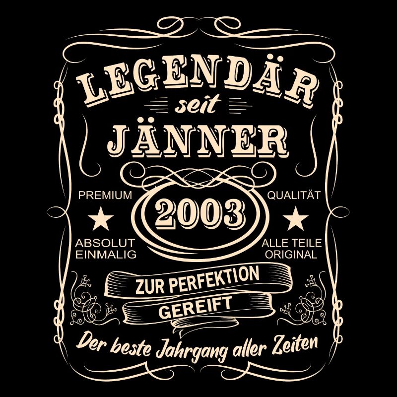 Légendes Janvier 2003 Né en 2003