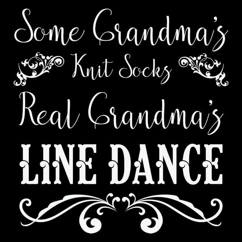 Einige Omas Stricksocken Echte Omas Line Dance