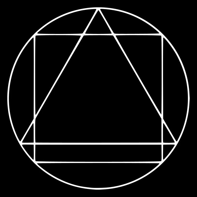 GEOMETRIC PATTERN - SQUARE - TRIANGLE - CIRCLE