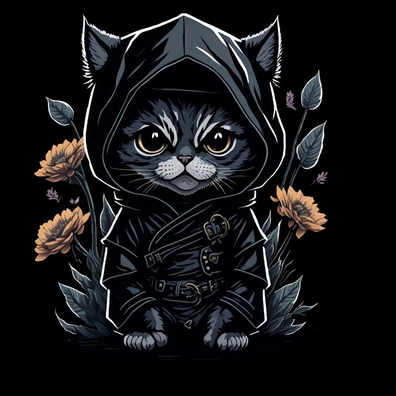 Erlebe Abenteuer mit der Ninja-Katze