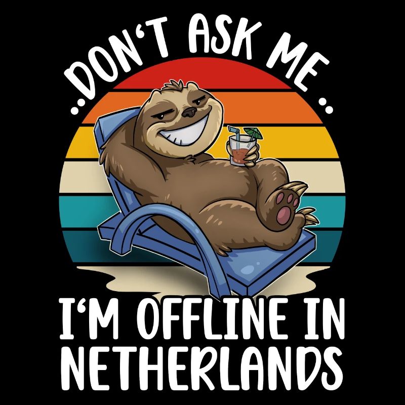 Netherlands Holiday Trip Sloth